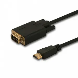 Адаптер-кабель SAVIO CL-197 HDMI (м) — VGA (м), длина 1,8 м