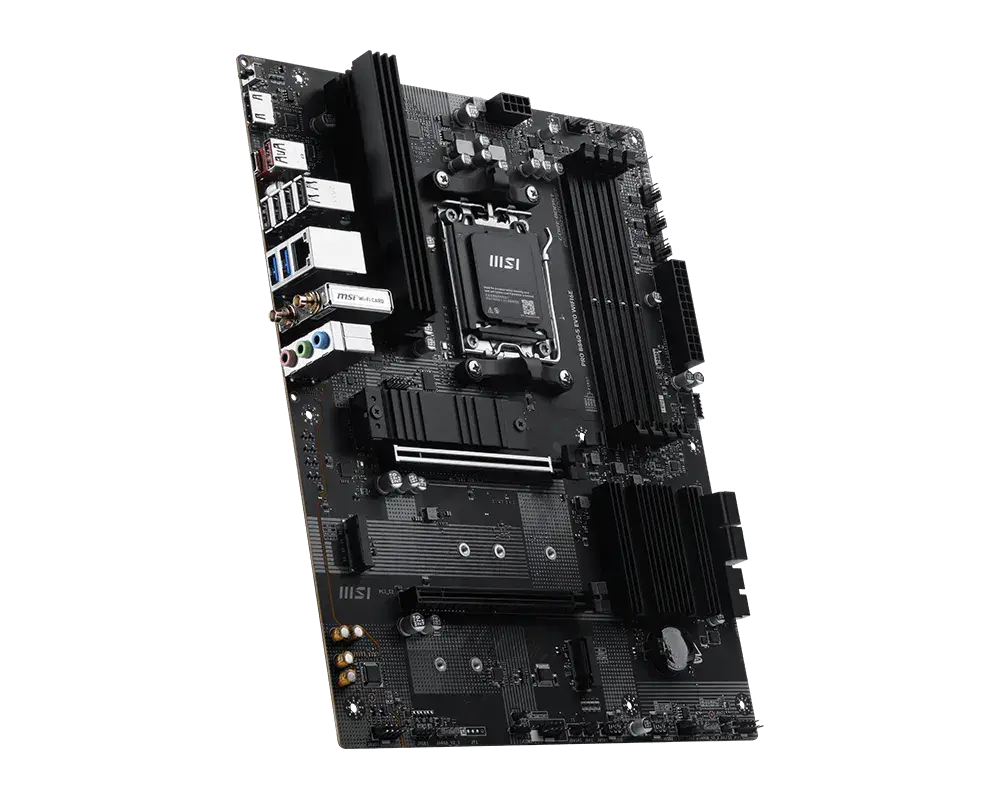 MSI Pro B840‑S Evo WiFi6E mātesplate (B840, AM5, DDR5) Photo 3