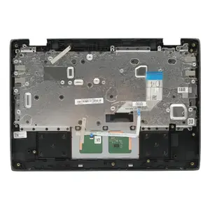 Laptop spare part cover and keyboard for Lenovo 100e Chromebook 2nd Gen – model 5CB1E09643, black/multicolour