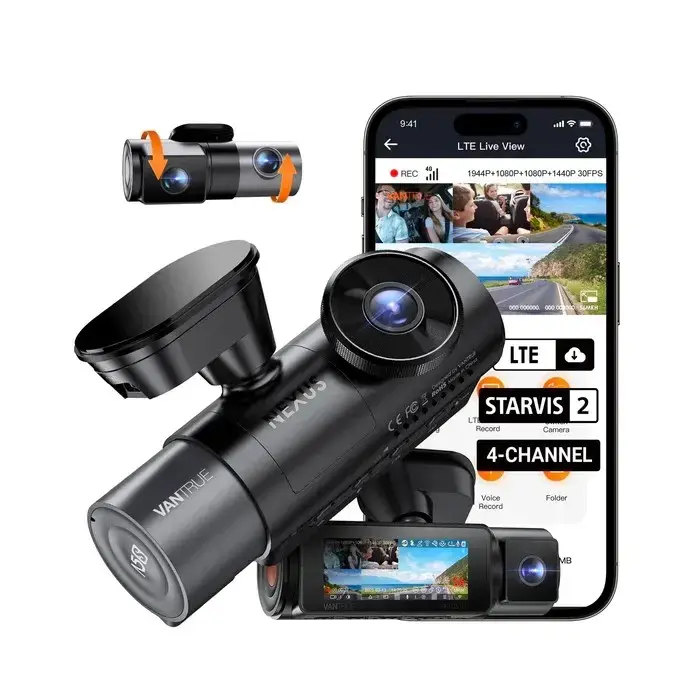 VANTRUE N5 S dash cam — 4-channel car recorder Photo 2