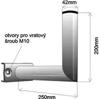 Antenas masta kronšteins WFmetal K25S42 Photo 3