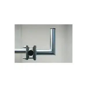 Кронштейн для антенны на балкон WFmetal K15B42, оцинкованный, длина 15 см