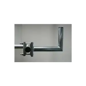 Кронштейн для антенны на балкон WFmetal K25B42, оцинкованный, длина 25 см