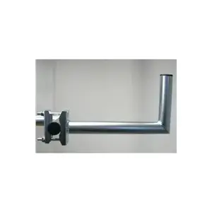 Balcony antenna mount WFmetal K35B42, galvanized zinc, 35 cm length
