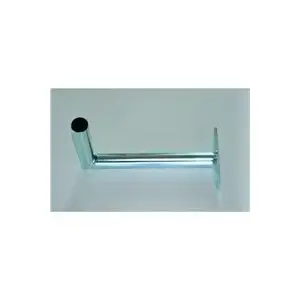 Wall antenna mount WFmetal K25I28H, rotated design, galvanized zinc, 25 cm arm
