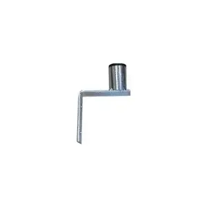 Wall antenna mount WFmetal KM35, galvanized zinc, length 8.5 cm, height 5 cm