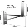 Wall antenna mount WFmetal KM300, 29 cm Photo 3
