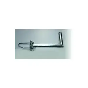 Antenas balsta kronšteins WFmetal K35V120Z mastiem līdz 120 mm, leņķa stiprinājums, karsti cinkots, 35 cm garš