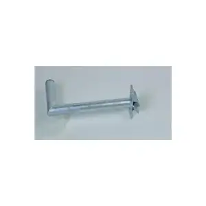 Antenas statņa stiprinājums WFmetal K35V1Z, karsti cinkots tērauds, leņķa kronšteins, 35 cm