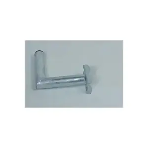 Balcony antenna mount WFmetal K20B42Z, hot-dip galvanized steel, 20 cm length