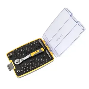 Screwdriver Set Rebel RB-1151 — 80 Interchangeable Bits with Ergonomic Handle