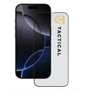 Защитное стекло Tactical 5D для Samsung Galaxy S25 FE — чёрное