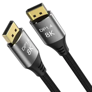 Кабель DisplayPort PREMIUMCORD 8K DP1.4 7.5m - длина 7,5 м, DP 1.4, поддержка 8K