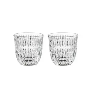 Espresso glass set Nachtmann Etno, 2 pcs — clear glass, small espresso serving