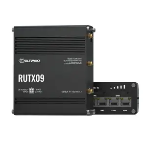 Сетевой сотовый маршрутизатор TELTONIKA RUTX09 — LTE-A, гигабитный Ethernet, алюминиевый корпус, 256 МБ ОЗУ