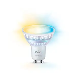Smart spot bulb WiZ Spot 50 W PAR16 GU10, Wi‑Fi/Bluetooth, 220–240V, 50 mm