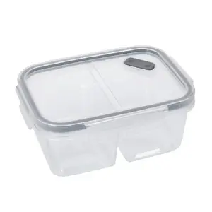 Pārtikas kaste Masterclass Eco Snap ar nodalījumiem 800 ml, Tritan kopoliesters, 17,5×13×7,5 cm