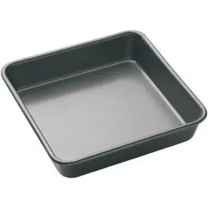Masterclass steel baking tin 23 x 23 x 7 cm, grey