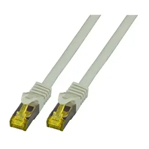 Сетевой патч‑кабель EFB Elektronik MK7001.0,15G Cat6a S/FTP (S‑STP) 0,15 м серый RJ‑45–RJ‑45