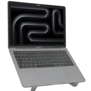 Laptop & tablet stand MOBILIS 001391 — aluminium, black, for devices up to 43.2 cm (17")