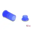 Port dust cover DELOCK 60672 DL4 silicone blue Photo 2