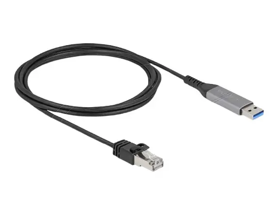 Network cable DELOCK 60756 USB A–RJ45 2 m Photo 2