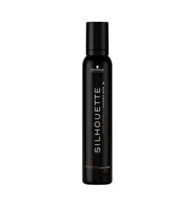 Mousse matiem Schwarzkopf SILHOUETTE Super Hold 500 ml — stipra fiksācija, unisex