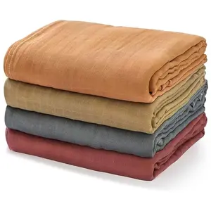 Baby receiving blankets Momcozy 4-pack swaddle wrap 47 x 47 inches (119 x 119 cm)