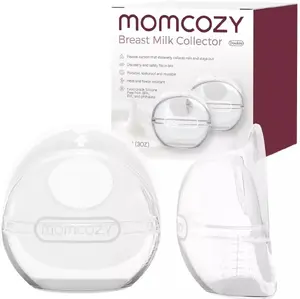 Reusable Silicone Milk Collector Momcozy 90 ml — Breast Milk Collector, Double-sided