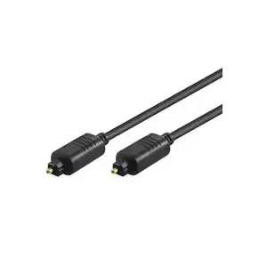 Оптический аудиокабель GOOBAY AVK 220-300 3 м, TOSLINK–TOSLINK, чёрный