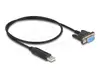 DELOCK USB 2.0 cable 67381 (USB A, 0.5 m) Photo 2