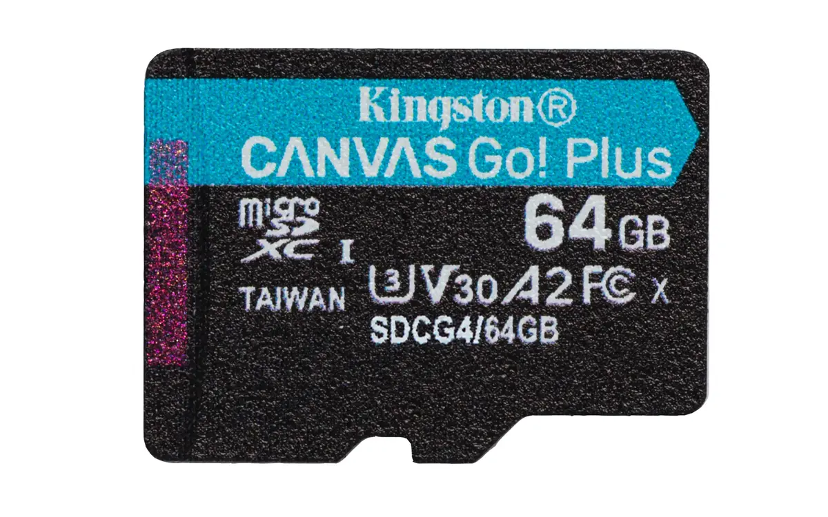 microSDXC KINGSTON Canvas Go Plus Gen4 64GB Photo 2