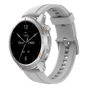 Viedpulkstenis Beafon 601_EU001S — 1.43" (3.63 cm) AMOLED, 466×466, GPS, sudraba, 300 mAh