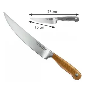 Universal Knife Tescoma FEELWOOD 20 cm, stainless steel blade with wooden handle