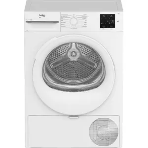 Tumble dryer BEKO BM3T37239W heat pump 15 kg freestanding front-load white