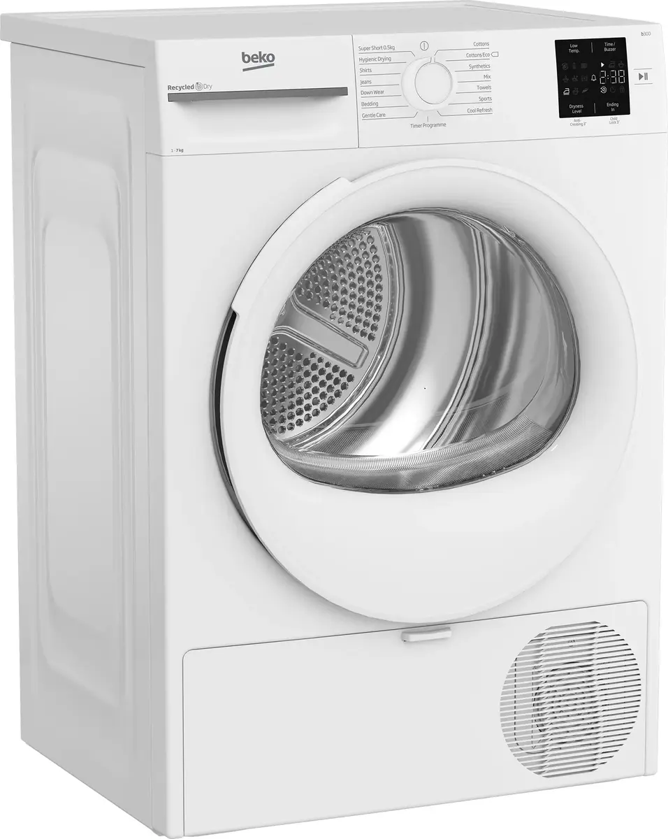 Tumble dryer BEKO BM3T37239W 15 kg heat pump Photo 2