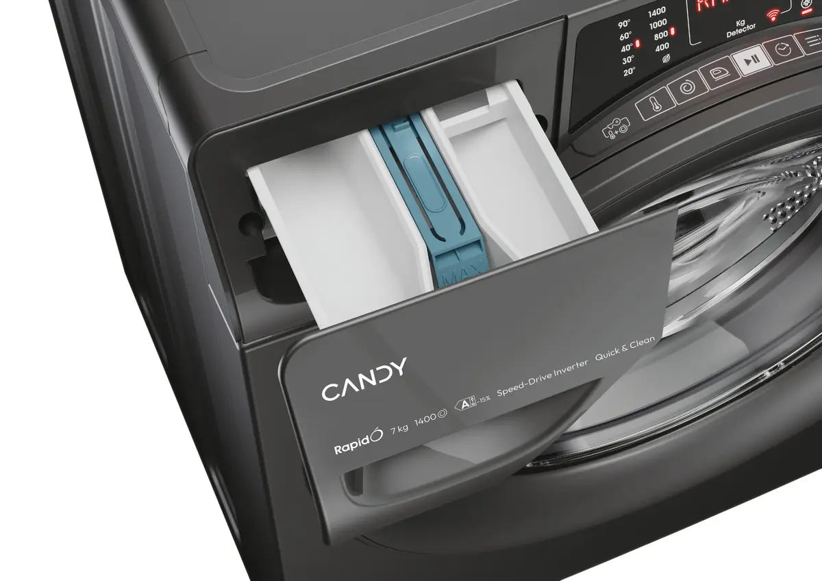 CANDY RapidÓ RO4476DWMRR7/1-S priekšējās ielades veļasmašīna Photo 6