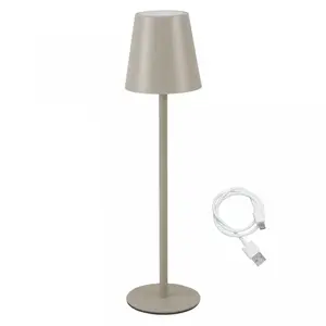 Table lamp Beper P207ILI205 — compact illuminated lamp for desk and bedside