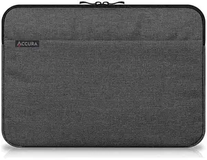 Laptop sleeve Accura Lily for 15–16" laptops, dark gray