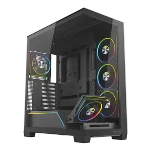 Midi PC case No name STELLAR PLUS ARGB MIDI 5F — black, AT-STELLAR-PLUS-5F-ARGB-10