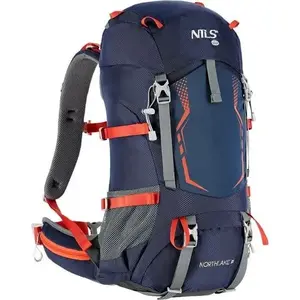 Backpack Nils Extreme Northlake 30 l + 10 l blue — hiking/touring backpack with 30L main and 10L detachable daypack