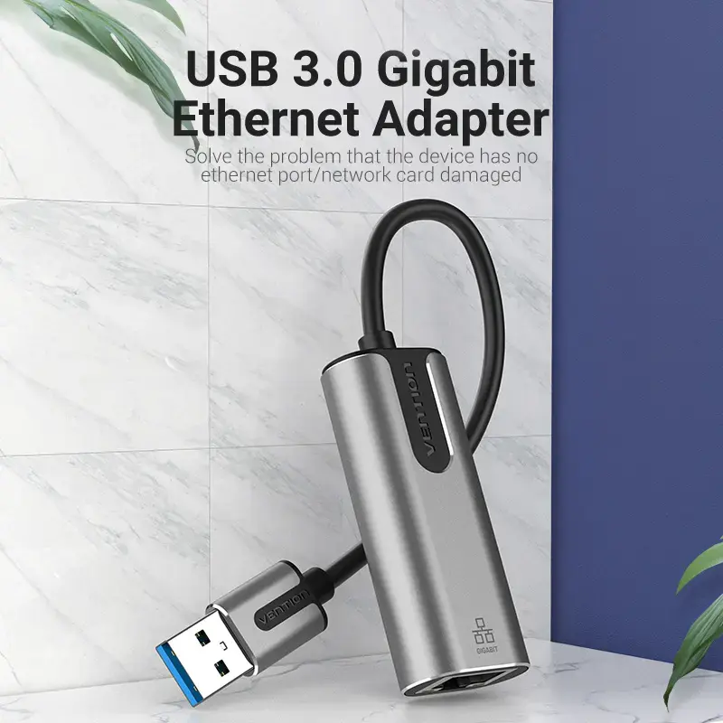 Vention CEWHB USB 3.0-A uz Gigabit Ethernet adapteris Photo 4