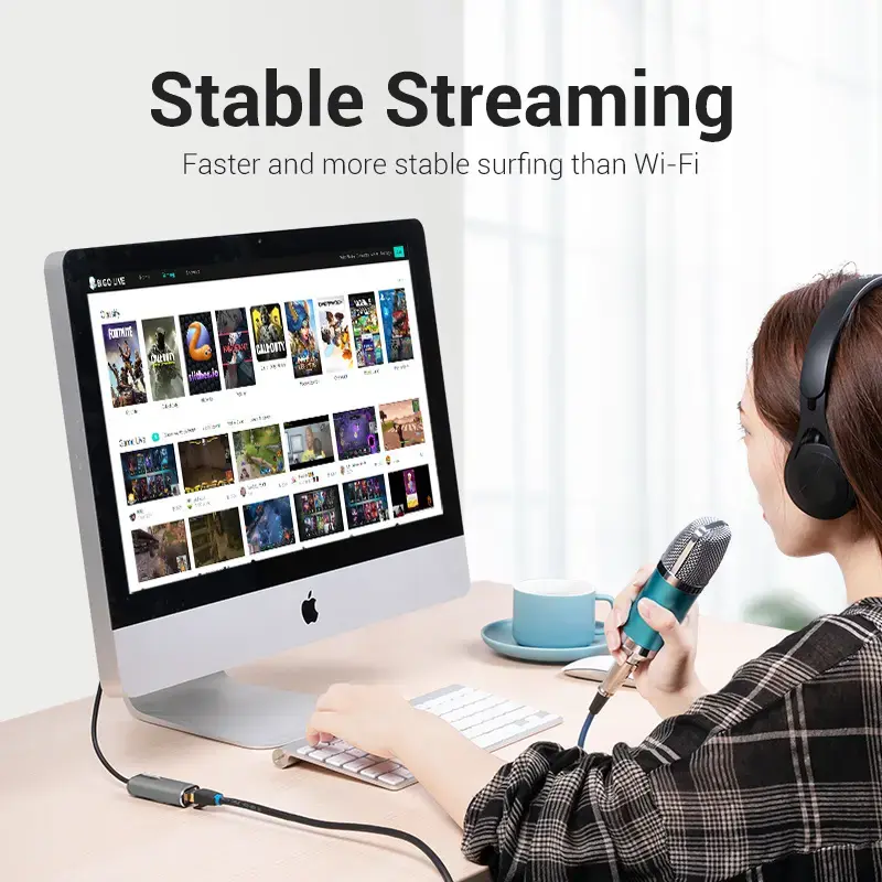 Vention CEWHB USB 3.0-A uz Gigabit Ethernet adapteris Photo 6