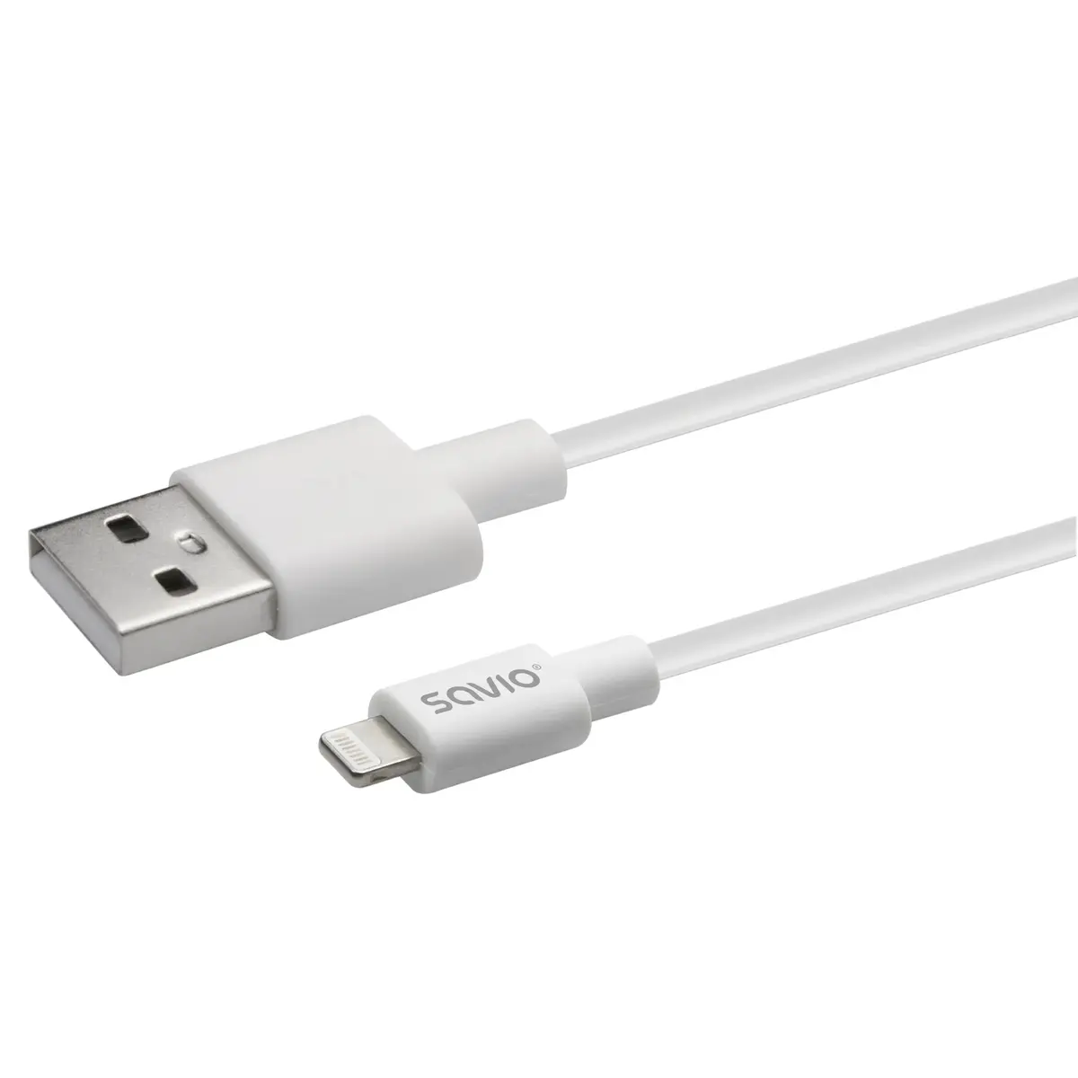 Кабель USB 2.0 SAVIO CL-193 — USB A на USB C/Lightning Photo 3