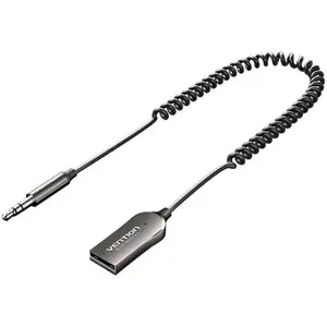 Car USB Bluetooth audio receiver Vention NAIHG — USB audio adapter, Bluetooth 5.4, SBC/AAC, 1 USB port, Black