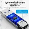 USB 3.0 Male to USB-C Female Adapter Vention CDPH0 Photo 8