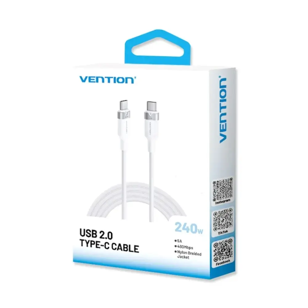 USB-C to USB-C cable Vention PD 3.1 240W 2 m Photo 4