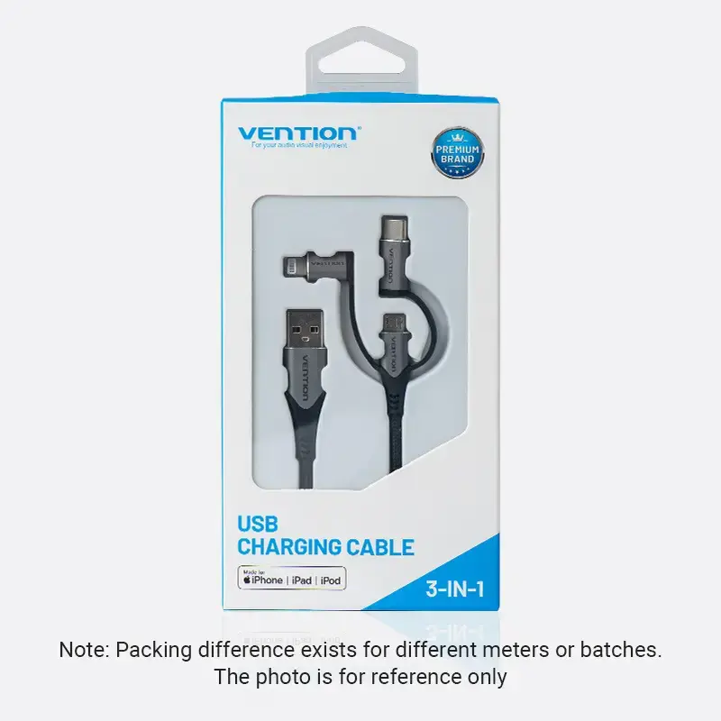Vention USB 2.0 multi‑connector cable 1 m Photo 2