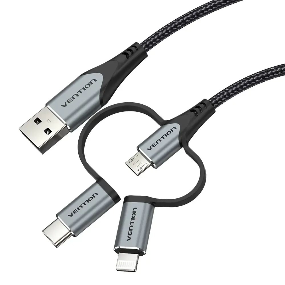 Vention USB 2.0 multi‑connector cable 1 m Photo 5