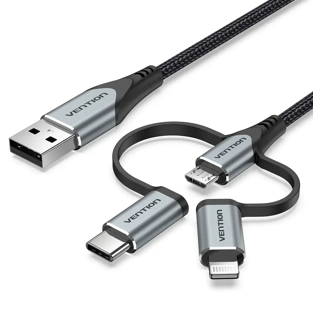 Vention USB 2.0 multi‑connector cable 1 m Photo 8
